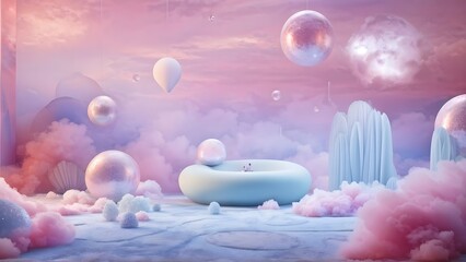 easter bunny and eggs