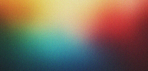 Fototapeta premium red, blue and red gradient background design with noise texture effect, for art product design and social media, Banner poster header design.