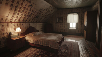 The master's bedroom on the second floor