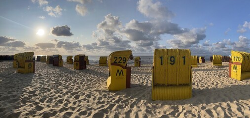 Panorama Cuxhaven Strand 