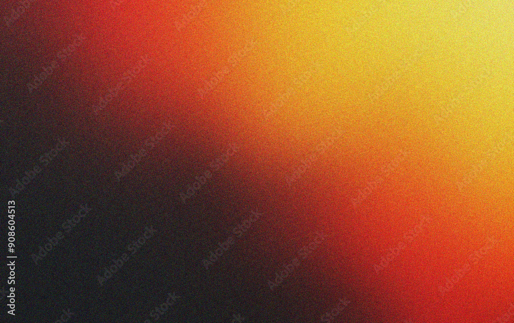 Canvas Prints orange and black gradient background design with grainy noise texture effect, web banner design, pro