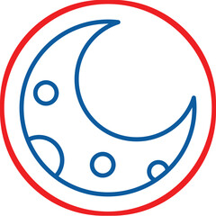 Moon Icon Design