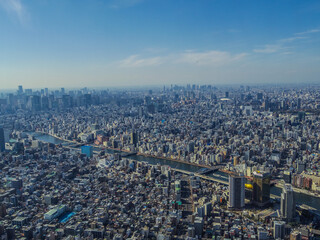Obraz premium 【東京都】東京スカイツリーからの眺望