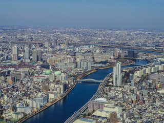 【東京都】東京スカイツリーからの眺望