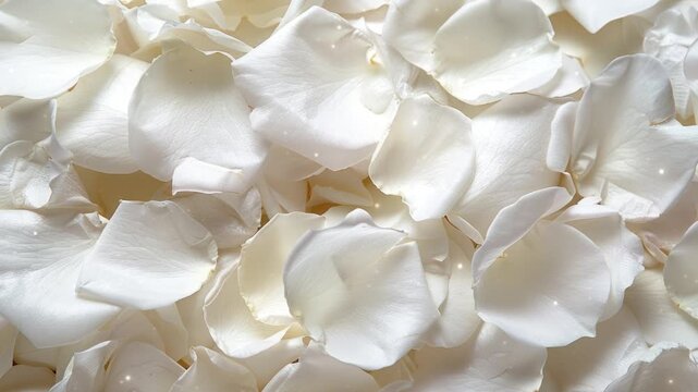 White rose petals background. Rose petal pattern. Background for women day, valentine day, mother day, and many more.