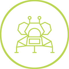 Lunar Module Icon Design
