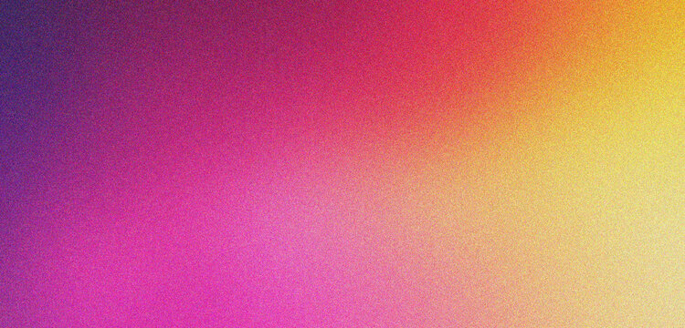 yellow and pink gradient background design with noise texture effect, for art product design and social media, Banner poster header design.