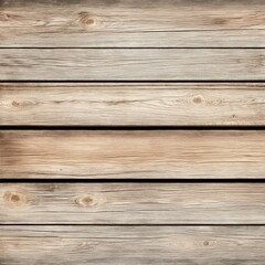 Fototapeta premium Old rustic wooden table surface with a dark brown, rough grain texture and wooden background. Light falls on the wood, creating a warm and bright ambiance.