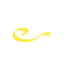 yellow ribbon line strokes
