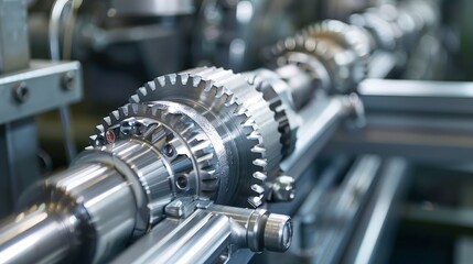 Gears and bolts in industrial machinery exemplify the seamless interaction between components in complex systems.