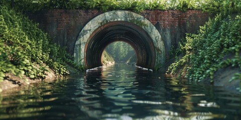 Mysterious Tunnel Entrance