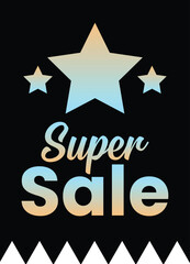 Super Sale E-commerce Marketing Discount Offer Tags Design Vector Illustration