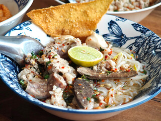 Tom Yum Noodles with Pork