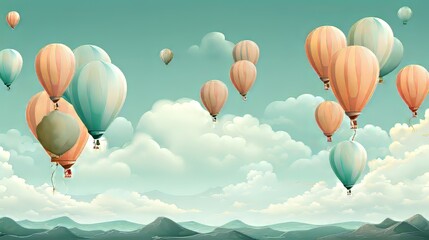 Obraz premium Happy Birthday Wallpaper for Surprise Wish with Blank Space for Text or Caption for Wish