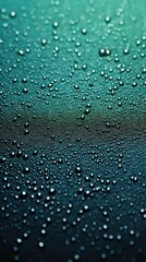 Abstract grainy background, green blue color wave, black backdrop noisy texture minimal banner poster header design  