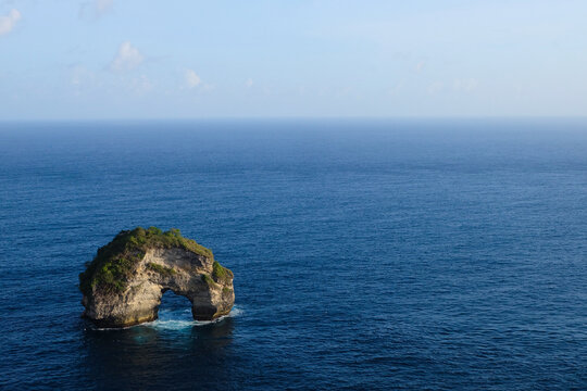 Nusa Penida island, Bali, Indonesia: Kelingking cliff, Broken beach, Atuh beach, Diamond beach, Banah cliff, Crystal Bay beach and Angel's Billabong, the devil pool