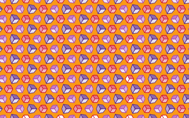 3D colorful pattern texture art Jewelry concept design squares cube modern style sameless repeat for decorate new art deco style. beauty, line, frame, kid, graphic, detail, ornamental, 
decorative.