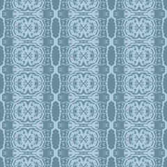 Old wallpaper on the wall.