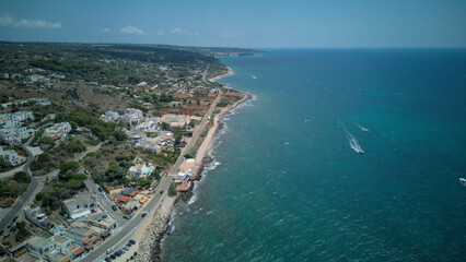 Torre Vado is in the province of Lecce, Italy. Located in the lower Salento, it is a renowned seaside resort on the Ionian coast of Salento. The coast is characterized by low cliffs