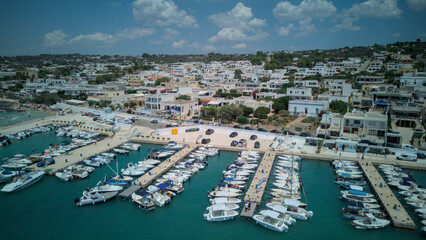 Torre Vado is in the province of Lecce, Italy. Located in the lower Salento, it is a renowned seaside resort on the Ionian coast of Salento. The coast is characterized by low cliffs