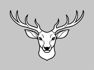 deer head silhouette