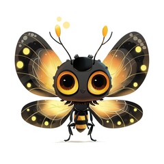 Obraz premium Firefly Sustainable animal fashion cartoon isolated whitebackground 16:9