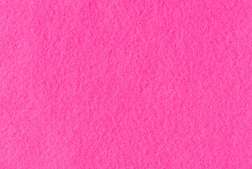 Close up image of felt texture background fabric material illustration wallpaper hot pink color