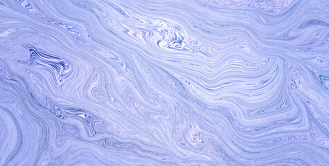 Fototapeta premium Ink Symphony: Embracing the Mystical Aura of Liquid Art in Oil 