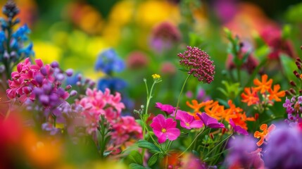 Vibrant Solitude: Stunning Kniphofia Uvaria Spike in Lush Landscape