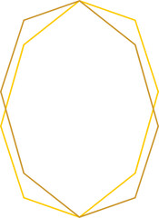 Elegant Golden Frame