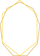 Elegant Golden Frame