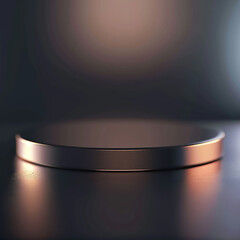 Beautiful Of 3d Realistic Of Empty podium mockup stage realistic for Product Showcase