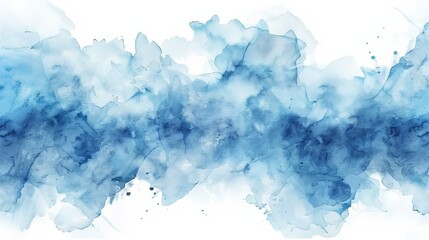 Watercolor wash in light blue 