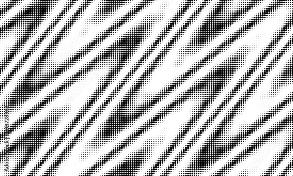 Poster monochrome gradient halftone dots background. vector illustration. abstract grunge dots on white bac