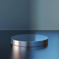 Beautiful Of 3d Realistic Of Empty podium mockup stage realistic for Product Showcase