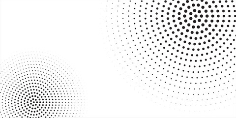 Dot pattern seamless background. Polka dot pattern template Monochrome dotted texture modern pattern. modern © Muslihah