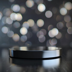 Beautiful Of 3d Realistic Of Empty podium mockup stage realistic for Product Showcase