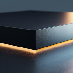 Beautiful Of 3d Realistic Of Empty podium mockup stage realistic for Product Showcase