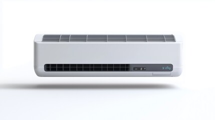 Air conditioner isolated on white background