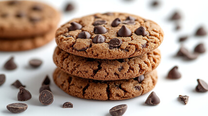 Cookies with chocolate chips