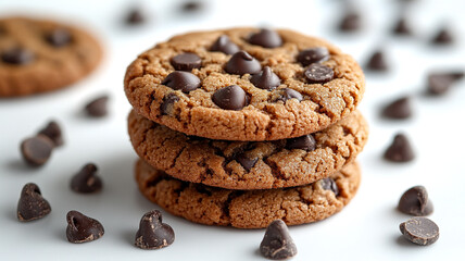 Cookies with chocolate chips