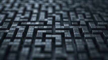 Intricately Woven QR Code Transactions With Fast and Seamless Digital Payments A Captivating Abstract Geometric Pattern Representing the Seamless of Modern Financial Technology and Convenience