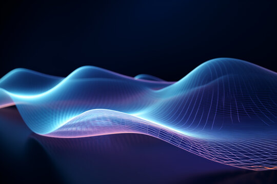 Abstract technology mesh digital line electronic network data innovation concept background.