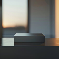 Beautiful Of 3d Realistic Of Empty podium mockup stage realistic for Product Showcase