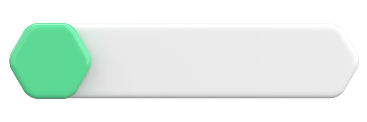 Profile tab. Social media profile. 3D illustration.