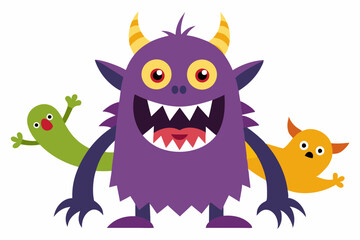 Monster Mash set art vector