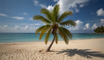 Fototapeta premium Tropical Paradise Beach Scene