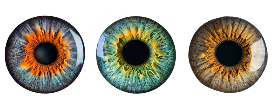 Eye iris collection