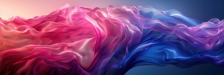 Banner: abstract background in colors and patterns for Bisexual Pride