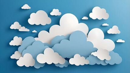 Paper clouds